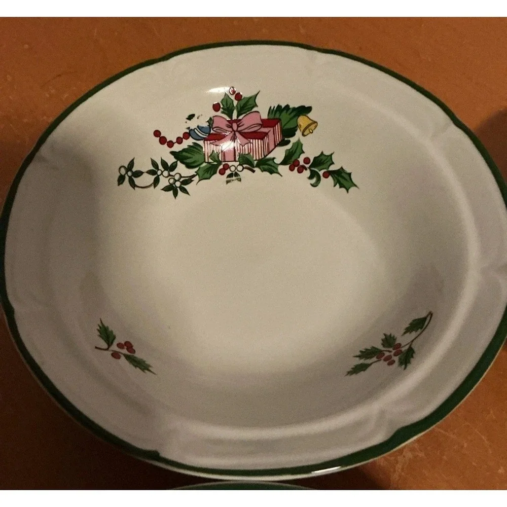 Set Of 4 Vtg International China Stoneware 